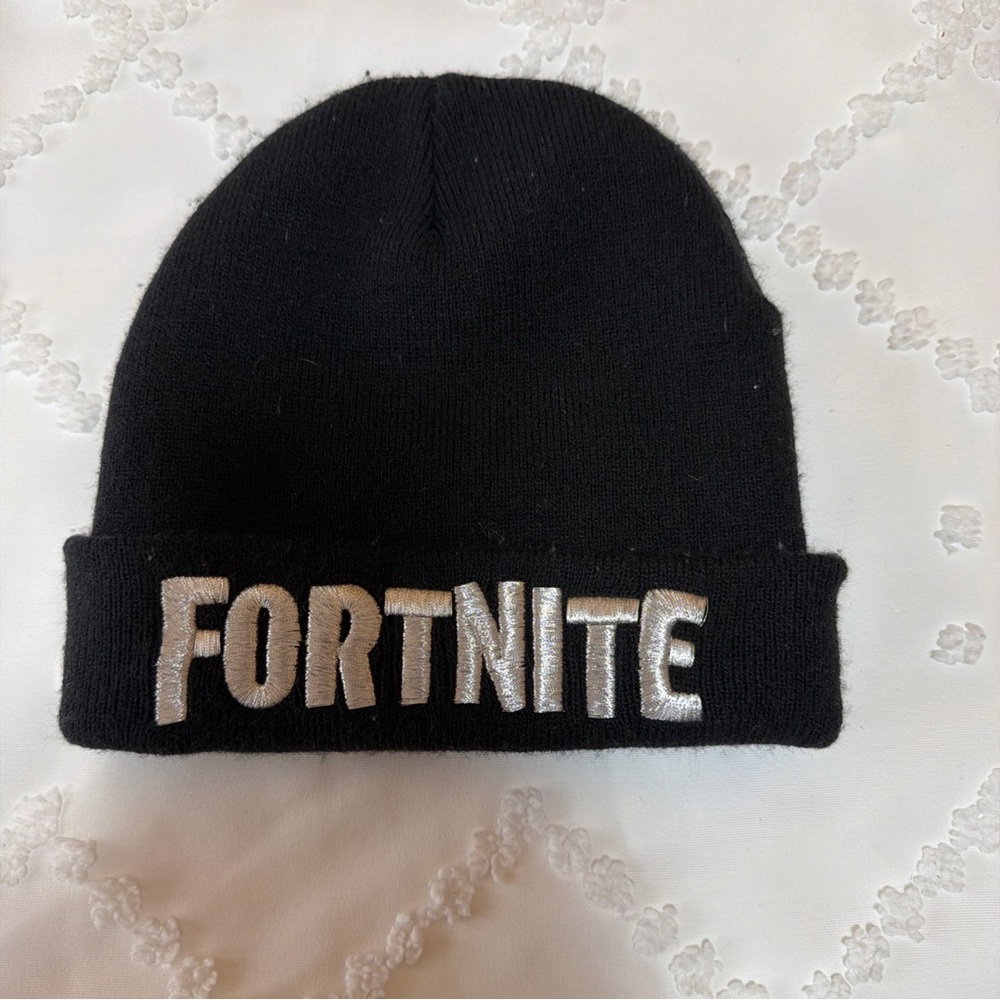 Fortnite Beanie Black, Epic Games/Mad Engine, One Size Fits Most